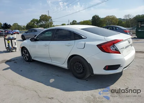 2020 Honda Civic Lx z USA, uszkodzony, nr VIN 19XFC2F68LE021828